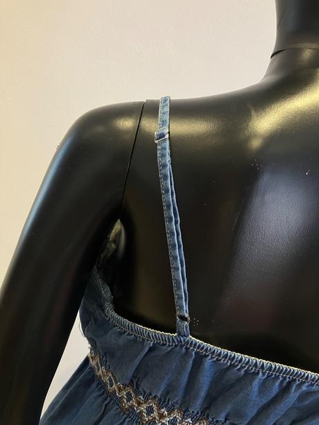 Dámska rifľová blúzka dromedar (40), dromedar,l