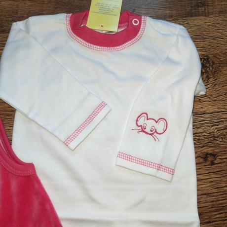 Teplejší komplet myška, 56 / 62 / 68 / 74