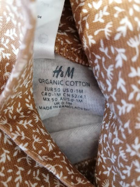 Kvietkovy kompletik, h&m,50
