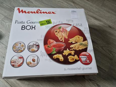 Box na výrobu cestovín, moulinex