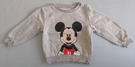 Mikina mickey mouse sivá 86, fox & bunny,86