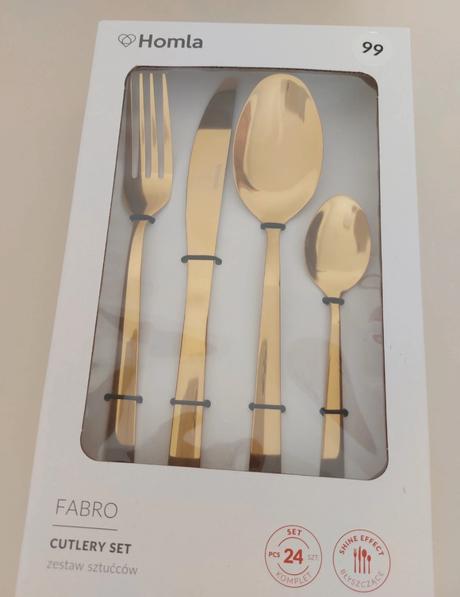 Príborovy set homla, 