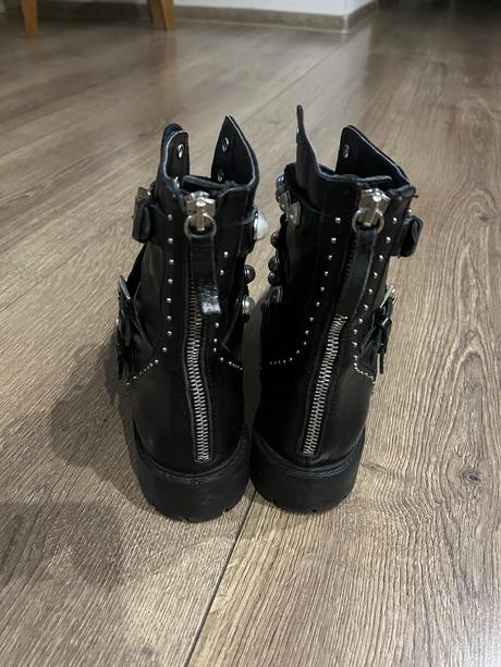 Zara kožené čižmy, zara,38