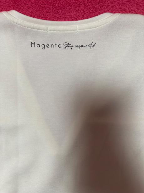 Tričková vesta krémová biela zn. magenta, m