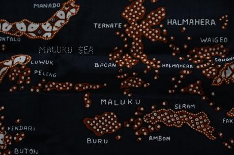 Dekorácia - mapa indonésie, 