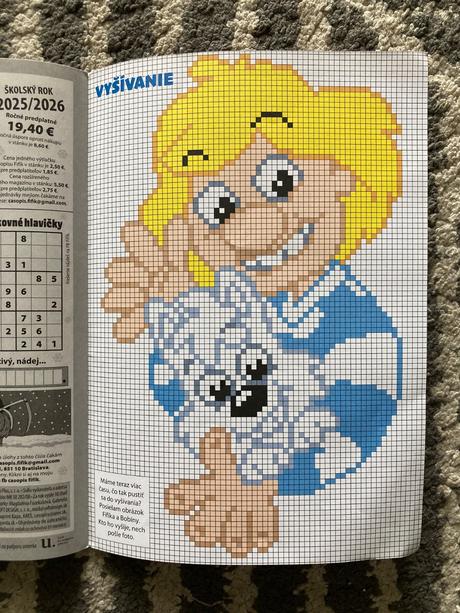 Časopis fifík 5ks plus maľovanka z fifíka 2025/26, 