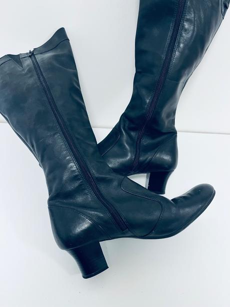Kožené čižmy clarks vel 41, clarks,41