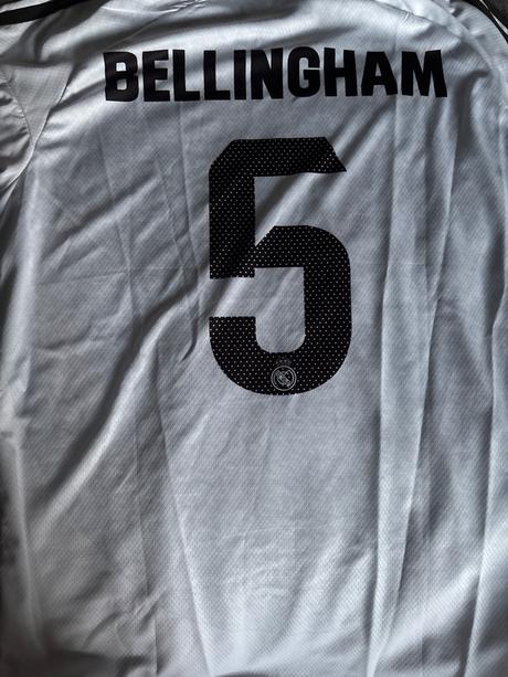 Real madrid - bellingham 5 dres, adidas,m