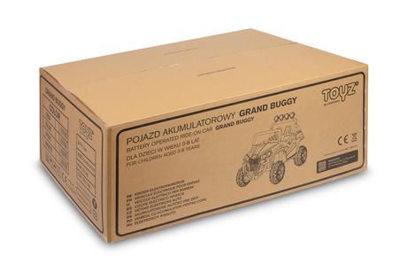 Toyz elektrické vozidlo grand buggy modré, 