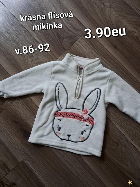 Flísová mikinka, 86