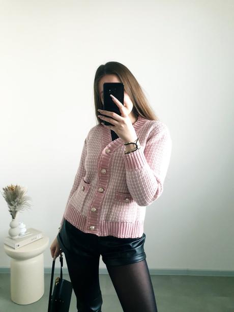 Ružový svetrík m, m