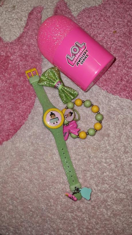 Lol surprise set hodinky naramok, 