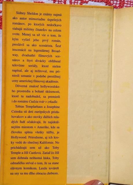 Cudzia tvár v zrkadle, sidney sheldon, 