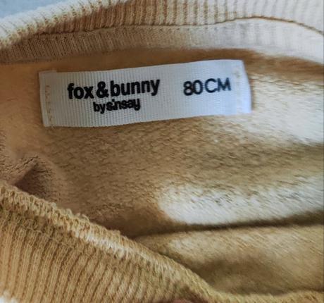 Súprava, fox & bunny,80