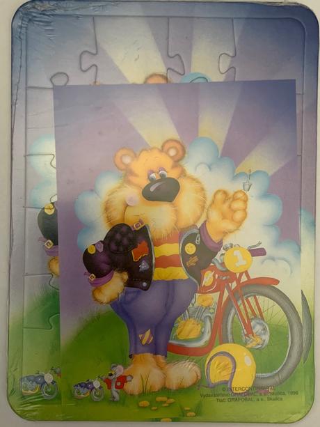 Puzzle bicykel 24ks, 