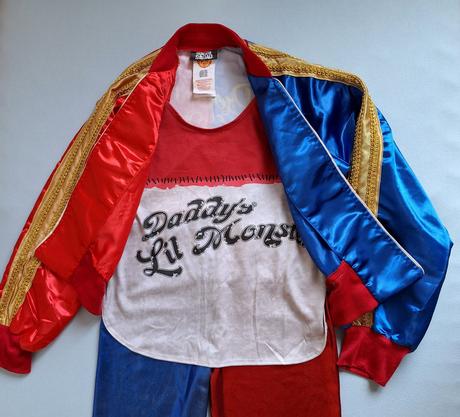 Harley quinn deluxe kostým s (152-168),