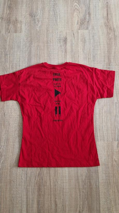 Červené tričko 11-12 rokov, 146