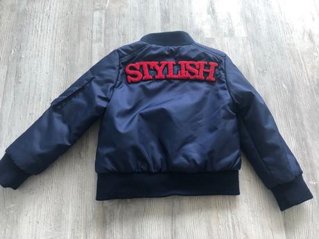 Obojstranná bomber bunda zateplená pre dievčatko, vingino,92