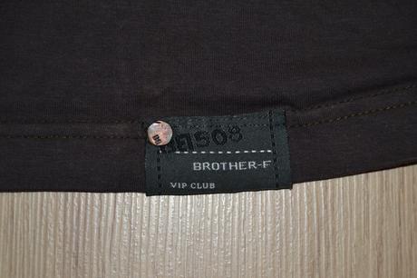 Pánske tričko brother hnedé, veľkosť m, m