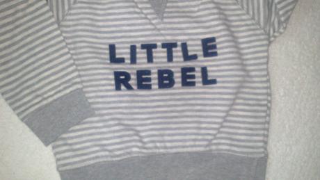2x oblečená mikinka 2-3r., rebel,92