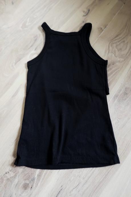 Vrúbkované tehotenské tričko h&m, h&m,m