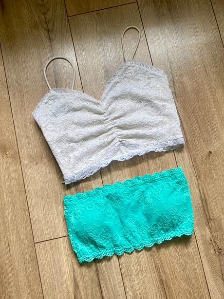 Čipkové topy 2ks, m