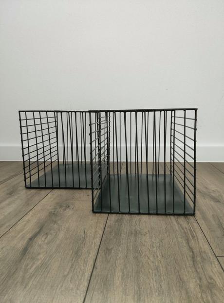 Úložné kovové košíky- 2ks, 