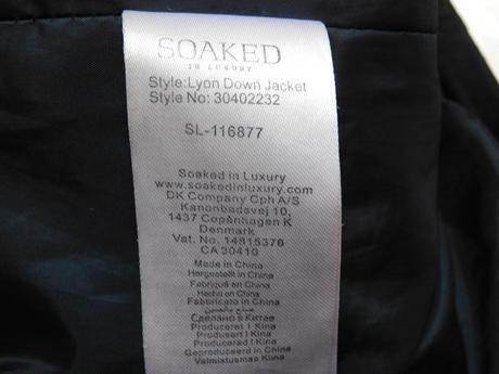 Luxusny zimny perovy kabat/bunda, 38