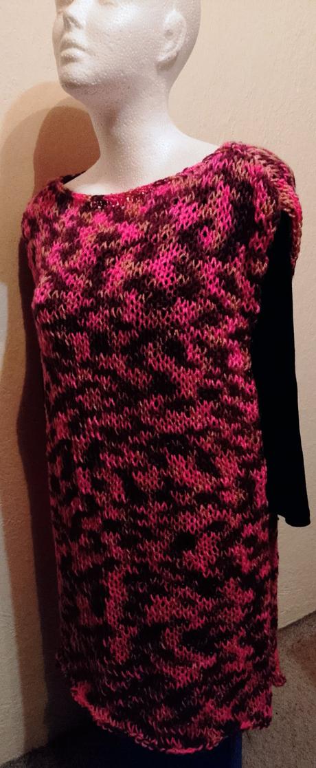 Pletené letné šaty, m / s