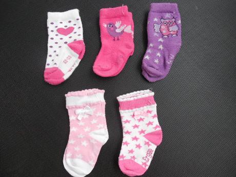 Malinké ponožky vel. 62-68 , 17