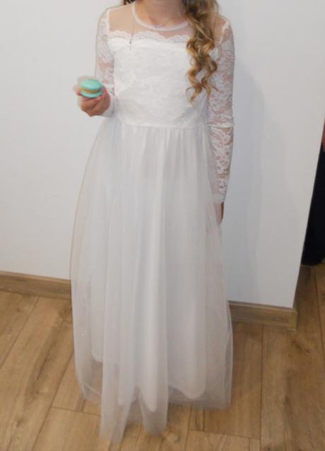 Šaty na prvé sväté prijímanie, príslušenstvo, 140