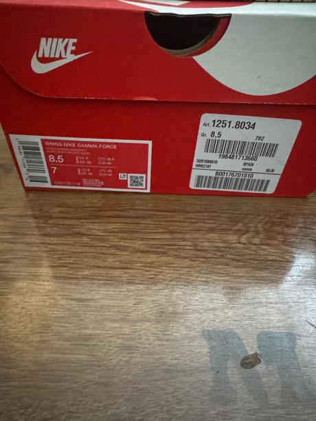 Kožené tenisky nike gamma force, nike,40