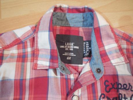 Košeľa pre malého frajera, h&m,134