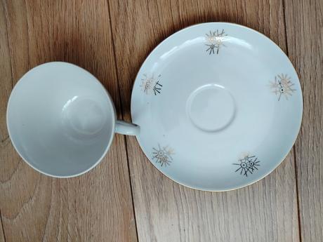 Vintage porcelánová šálka s tanierikom, 