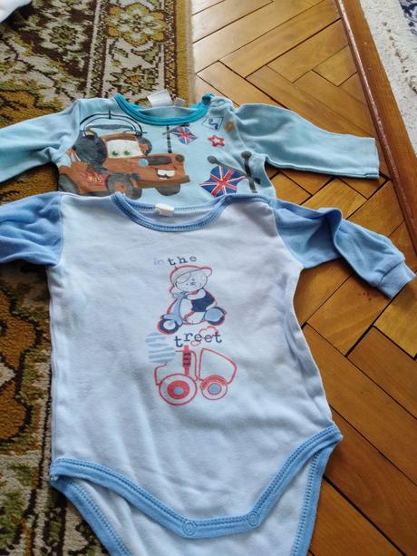 Body detské 4 ks v balení velk. 74, 74