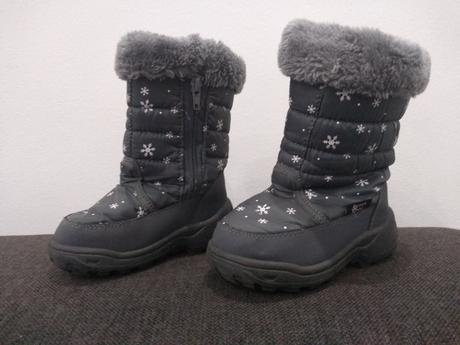 Dievčenské zimné čižmy/snehule 25, 25