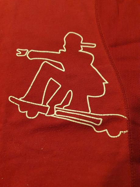 Bordové tričko so skateboardistom veľ. m, 164