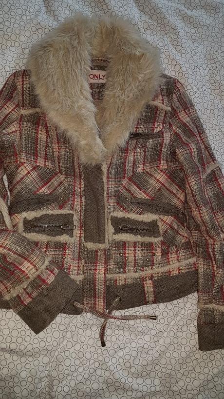 Teplá bunda s kožušinkou zn. only, v. m, only,m