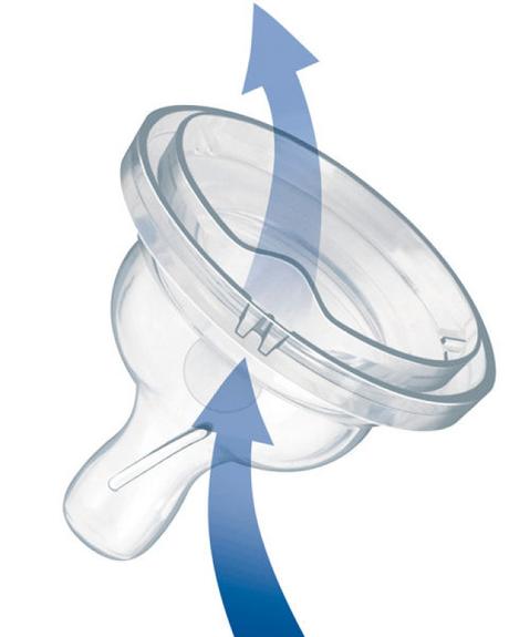 Náhradný cumel  na fľašu avent classic 1m+, avent