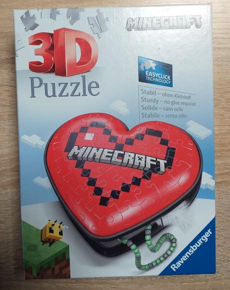 3d puzzle minecraft, 