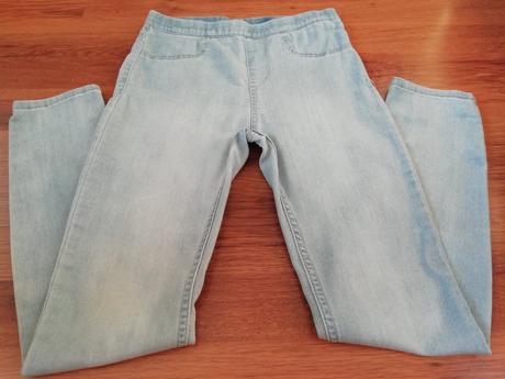 Nohavice riflové-legíny, veľkosť 134, f&f,134