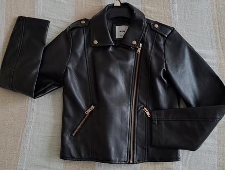 Koženková bunda 146, sinsay,146