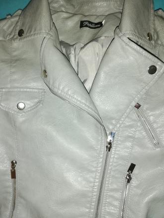 Koženková bunda, s