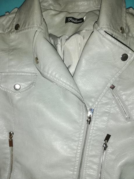 Koženková bunda, s