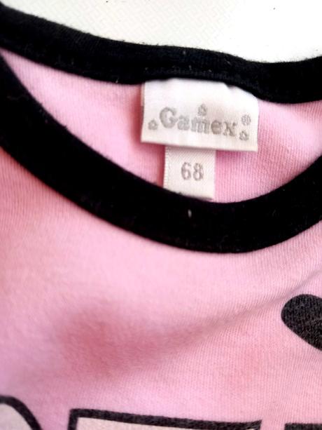 Suprava pre bábätko body a polodupacky, 68