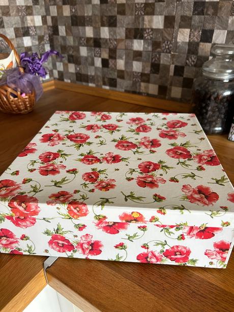 Tanierová dezertná  súprava vlčie maky, 