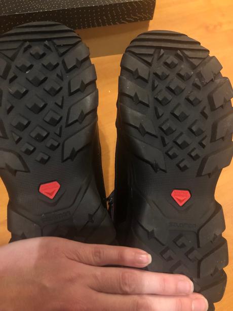 Topánky zimné salomon, salomon,37