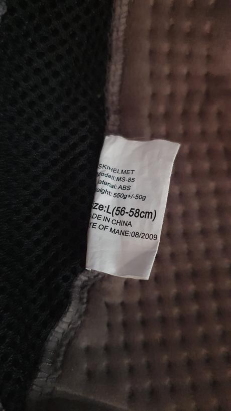 Prilba na lyžovanie 56-58, m