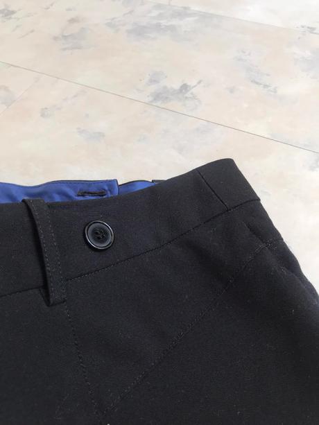 Luxusné cigaretové nohavice na puky, orsay,36