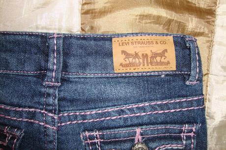Dievčenské rifle na 3 roky, levis,98